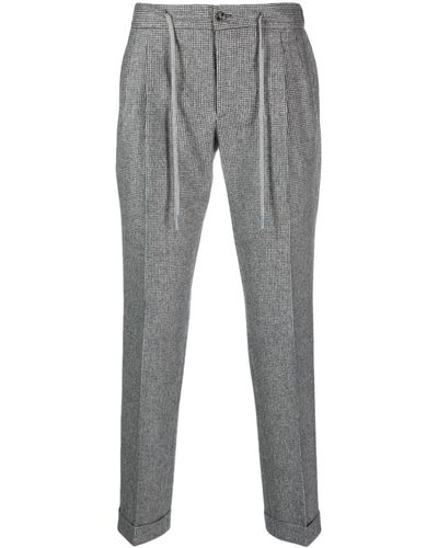 Barba Napoli Roma Coulisse Trousers - Grey
