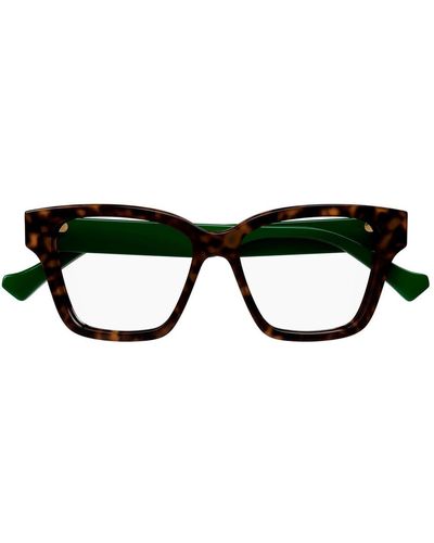 Gucci Rectangle Frame Glasses - Black