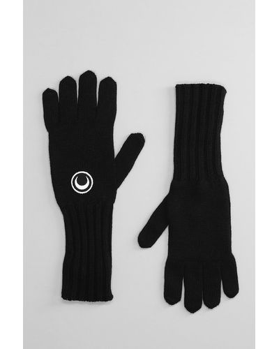 Marine Serre Gloves - Black