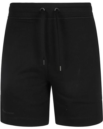 Canada Goose Lace-Up Shorts - Black