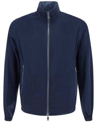 Paul amp; Shark Save the Sea hooded jacket - Blue