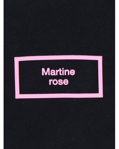 Martine Rose Logo T-Shirt - Blue