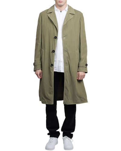 Massimo Alba Green Rain2 Coat