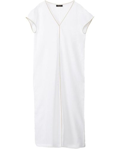 Fabiana Filippi Linen Dress - White