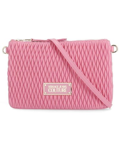 Versace Jeans Couture Pochette With Logo - Pink