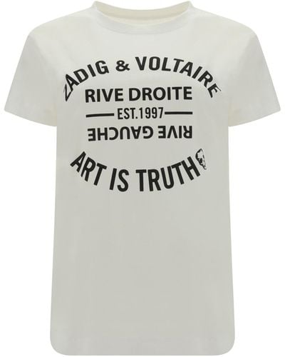 Zadig & Voltaire T-shirts - Gray