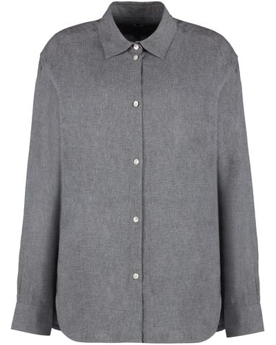 Totême Viscose Shirt - Grey