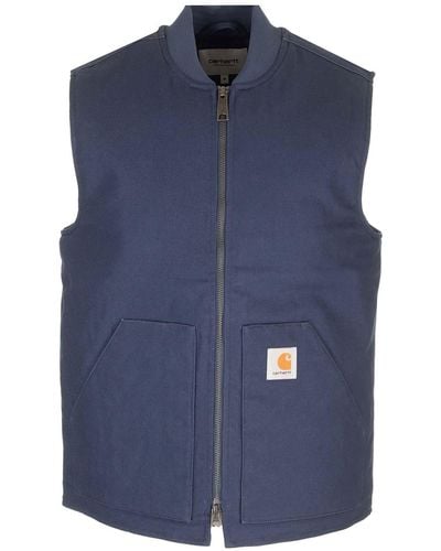 Carhartt Blue Padded Vest