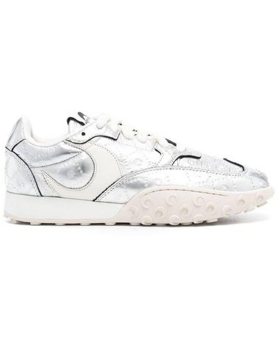 Marine Serre Ms Rise Lace-up Trainers - White