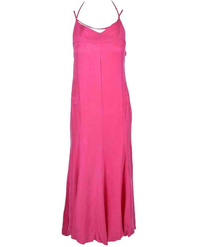 WEILI ZHENG Fuchsia Dress - Pink