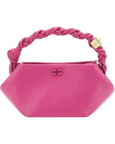 Ganni Mini Bou Tote - Pink