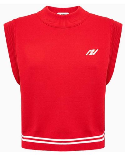 Autry Sporty Vest A23Ivesw426R - Red