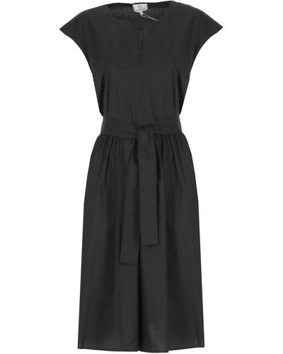 Woolrich Cotton Short Dress - Black