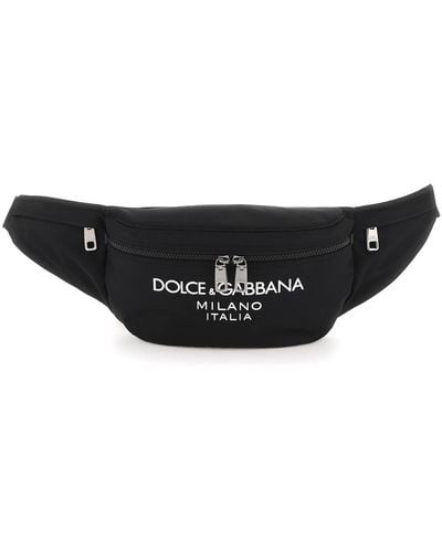 Dolce & Gabbana Nylon Beltpack - Black