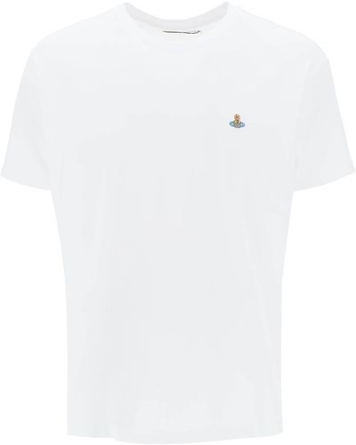 Vivienne Westwood Spray Orb Classic T Shirt - White