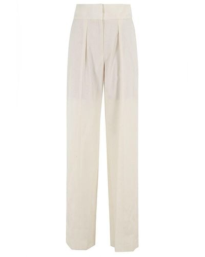 IRO Kairi High-Rise Trousers - White