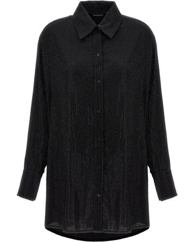 retroféte Maddox Shirt Dress - Black