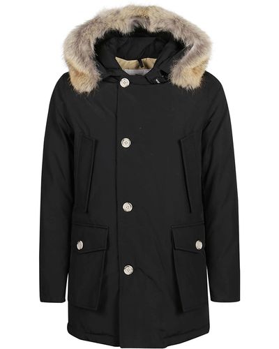 Woolrich Arctic Detachable Fur Parka - Black