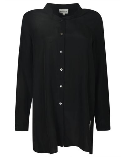 P.A.R.O.S.H. Long-Sleeved Shirt - Black