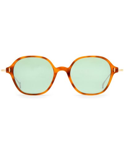 Eyepetizer Windsor Havana Sunglasses - Green