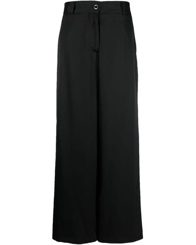 Jil Sander Regular & Straight Leg Trousers - Black