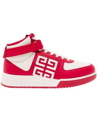 Givenchy High-top Sneakers - Red