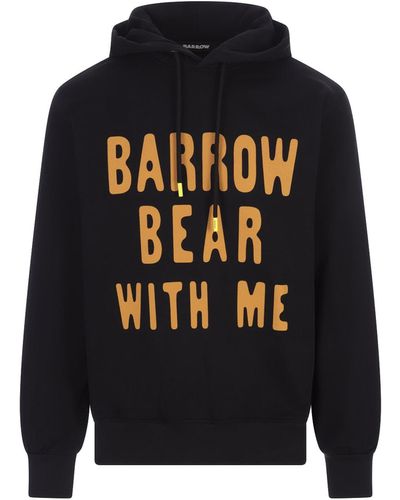 Barrow Black Bear With Me Hoodie - Blue
