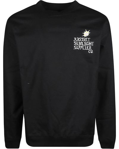 Rassvet (PACCBET) Knit Long Sleeved Sweatshirt - Black