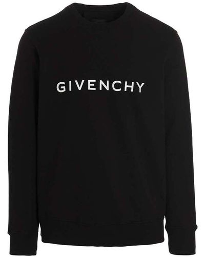 Givenchy Logo Print Sweatshirt - Black