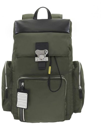 Fpm Nylon Bank On The Road-butterfly Pc Backpack L - Green