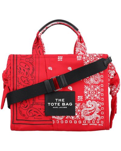 Marc Jacobs The Small Bandana Tote - Red