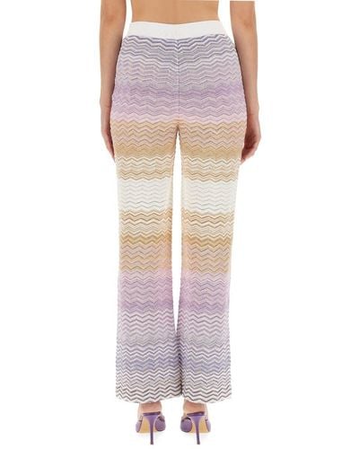 Missoni Flared Trousers - Pink
