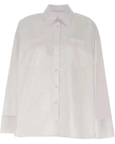 REMAIN Birger Christensen Cotton Shirt - White