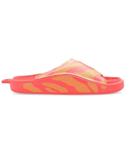 adidas By Stella McCartney Slides With Logo - Red