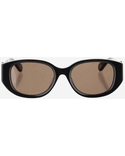 Chloé Logo Sunglasses - Black