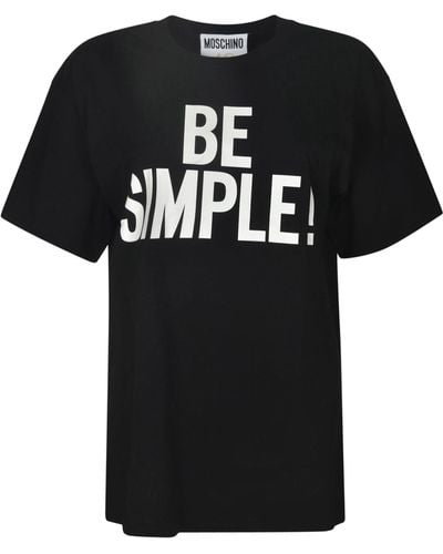 Moschino Be Simple T-Shirt - Black