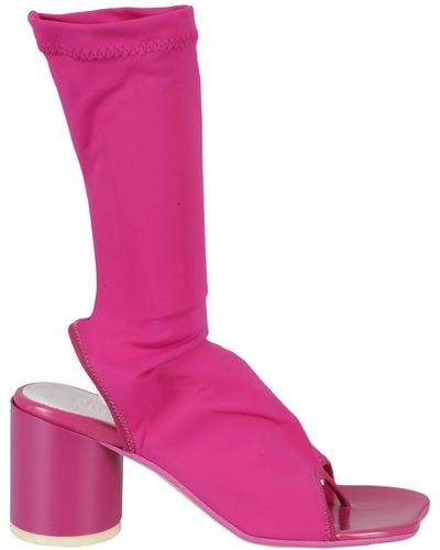 MM6 by Maison Martin Margiela Slip-on Sock-style Boots - Pink