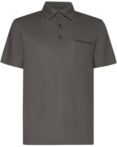Zegna T-Shirts - Gray