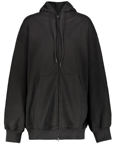 Wardrobe NYC Oversize Zip Hoodie - Black
