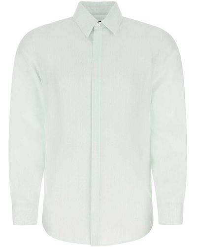 Fendi Printed Silk Shirt - White