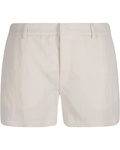 Blumarine Concealed Shorts - White