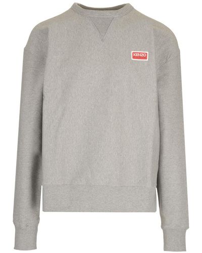 KENZO Crewneck Signature Sweatshirt - Gray