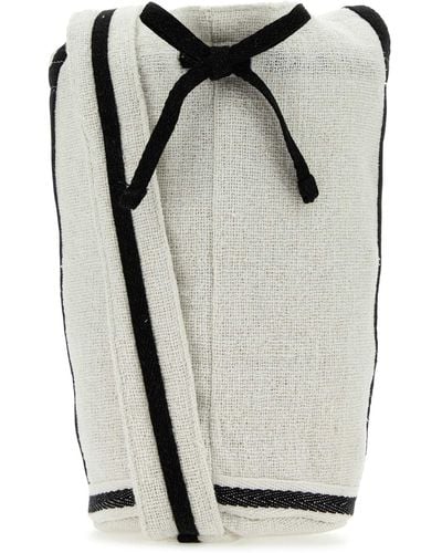 GIMAGUAS Cotton Gujarat Shoulder Bag - Gray