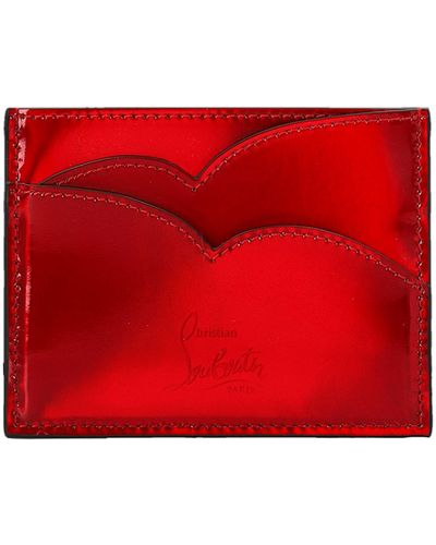 Christian Louboutin Hot Chick Card Holder - Red