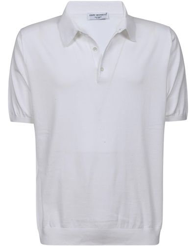 Eddy Monetti Sea Island Polo Shirt - White