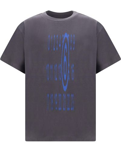 MM6 by Maison Martin Margiela T-Shirts And Polos - Grey