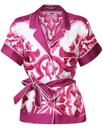 Dolce & Gabbana Shirts - Pink