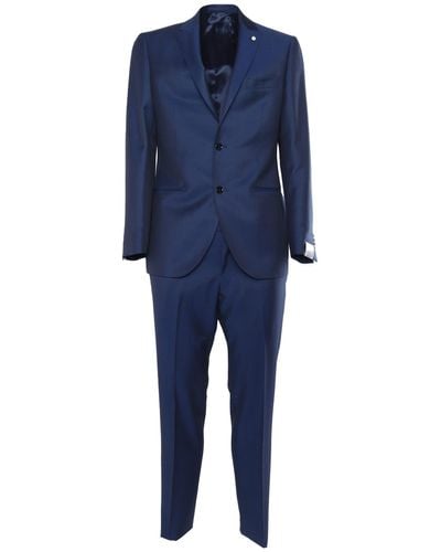 L.B.M. 1911 2 Pieces Suit - Blue