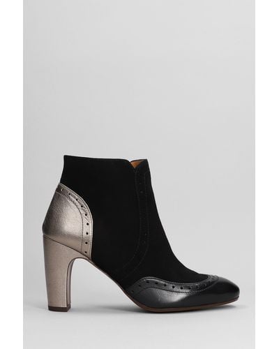 Chie Mihara Eyarci High Heels Ankle Boots - Black