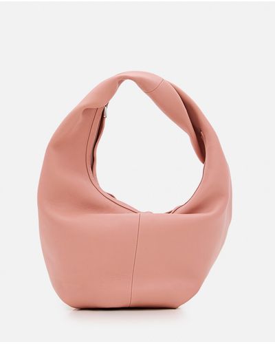 Maeden Yela Leather Hobo Bag - Pink